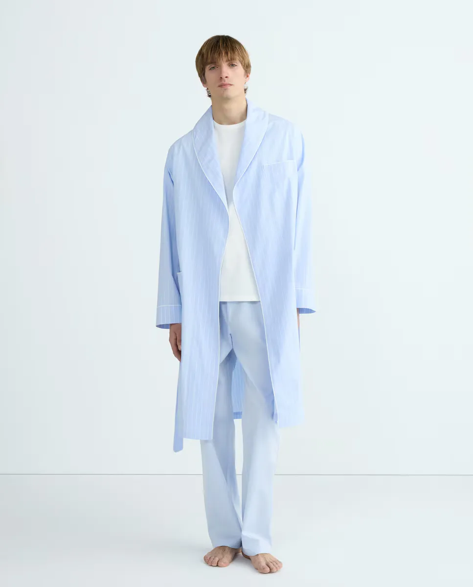 Мужские длинные однотонные пижамные брюки Emidio Tucci, светло-голубой
Мужские длинные однотонные пижамные брюки Emidio Tucci, светло-голубой