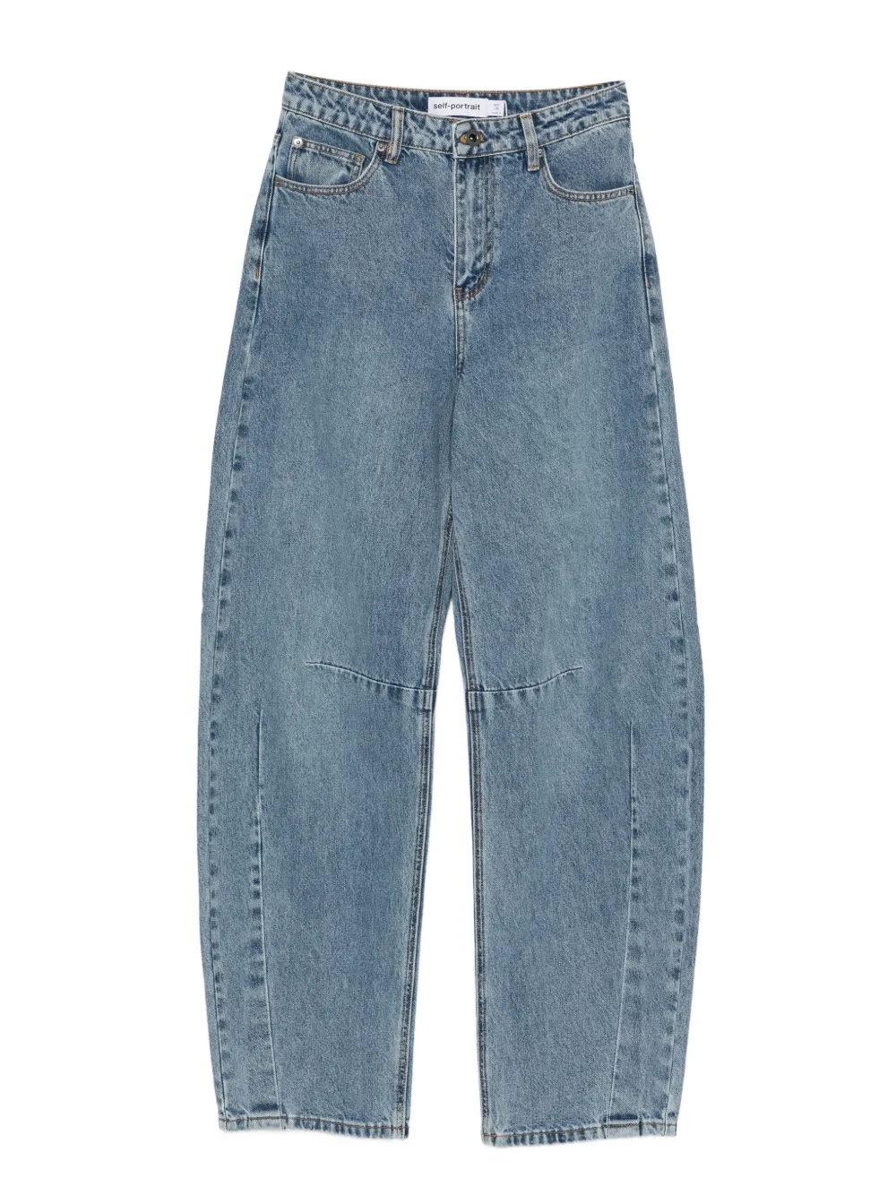 Джинсы с отделкой швами Self-Portrait, синий
Джинсы с отделкой швами Self-Portrait, синий