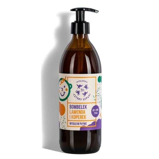 Жидкое мыло Mydlarnia Trzy Szpaki, Bombelek Лаванда и Укроп, 500 мл, Mydlarnia Cztery Szpaki
Жидкое мыло Mydlarnia Trzy Szpaki, Bombelek Лаванда и Укроп, 500 мл, Mydlarnia Cztery Szpaki