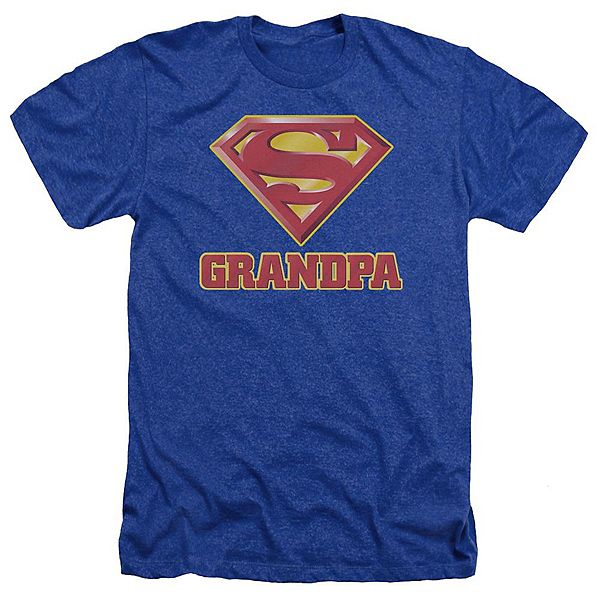 Футболка Superman super grandpa adult heather Licensed Character
Футболка Superman super grandpa adult heather Licensed Character