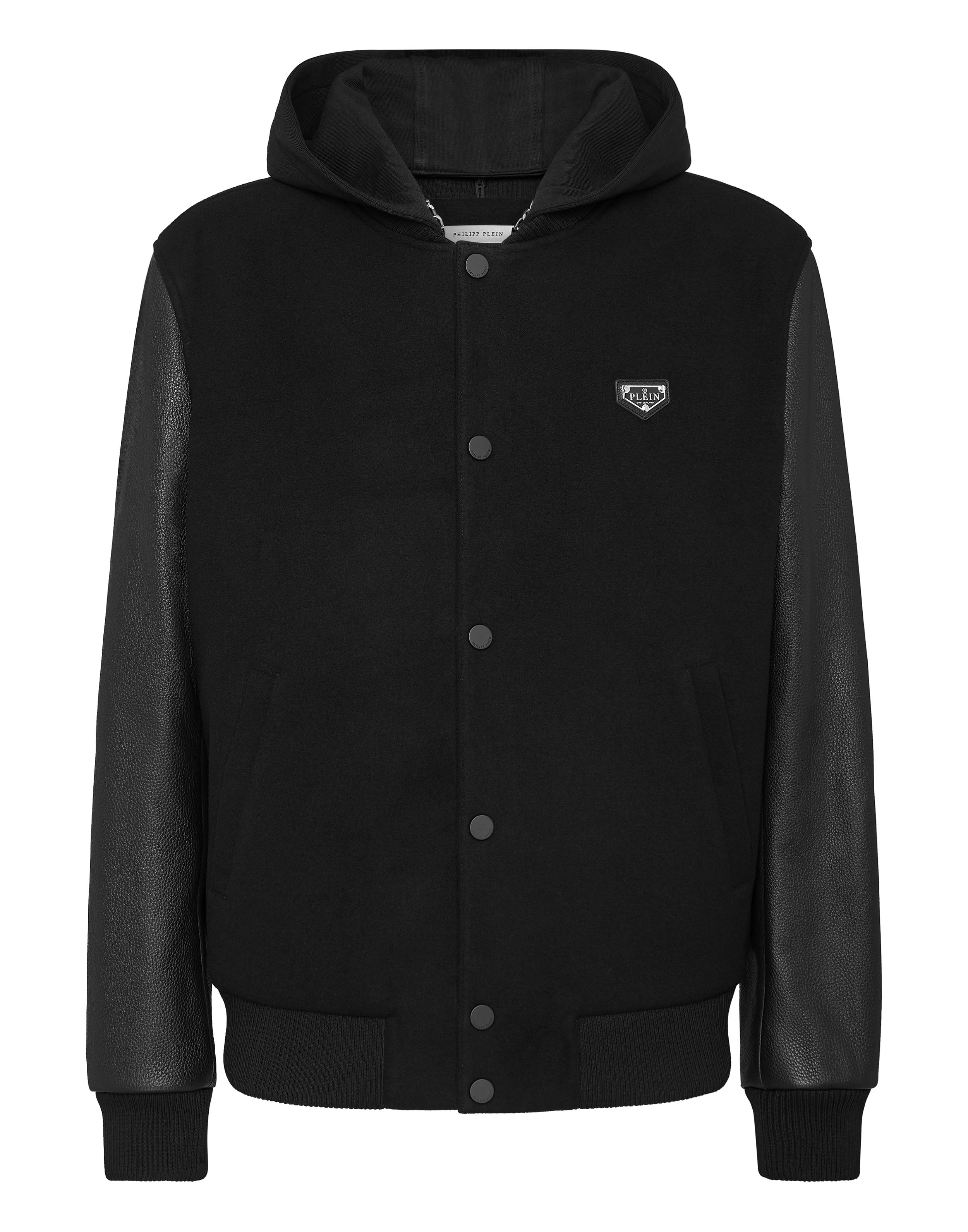 Куртка-бомбер с кожаными рукавами Iconic Plein PHILIPP PLEIN, черный
Куртка-бомбер с кожаными рукавами Iconic Plein PHILIPP PLEIN, черный