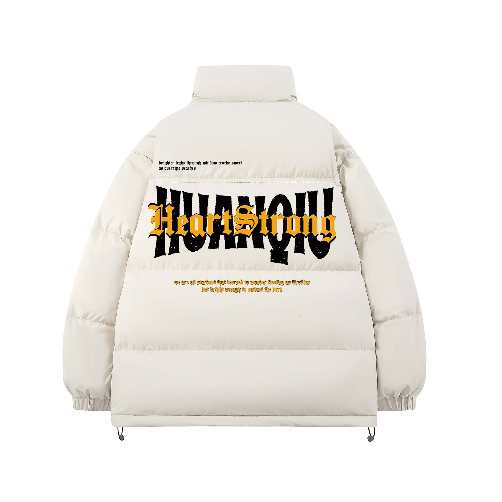 Пуховик Unisex с воротником стойкой утепленный HUANQIU, бежевый оранжевый
Пуховик Unisex с воротником стойкой утепленный HUANQIU, бежевый оранжевый