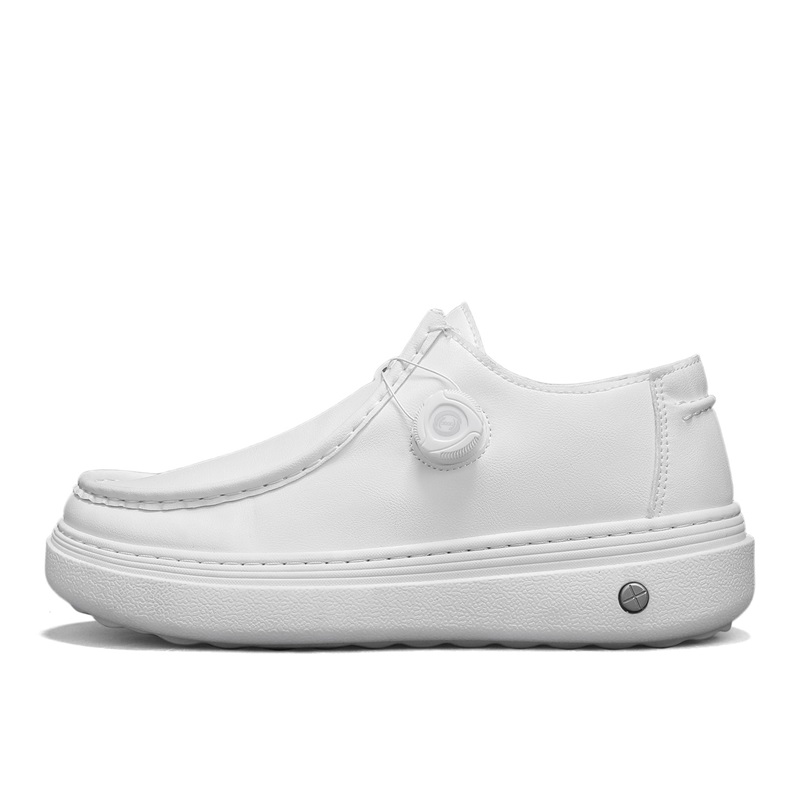 Амортизирующие, износостойкие, увеличивающие рост низкие повседневные мужские туфли Wooden Rabbit, White
Амортизирующие, износостойкие, увеличивающие рост низкие повседневные мужские туфли Wooden Rabbit, White