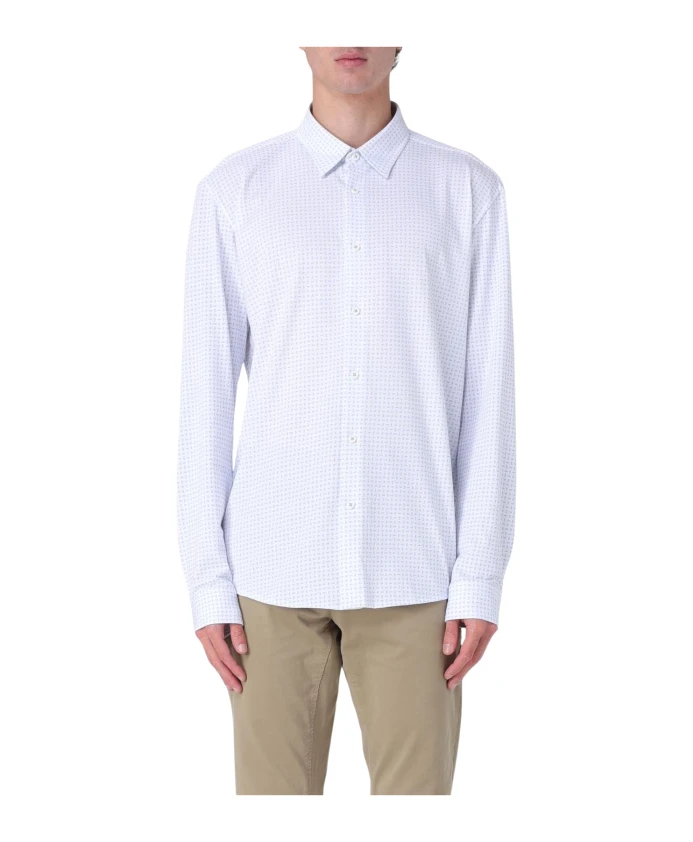 Рубашка с геометрическим узором Hugo, синий
Рубашка с геометрическим узором Hugo, синий