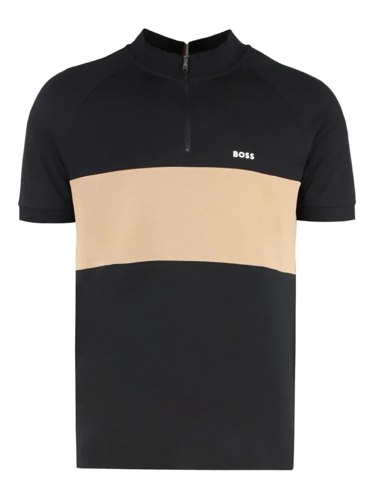 Рубашка-поло с цветными блоками BOSS, черный
Рубашка-поло с цветными блоками BOSS, черный