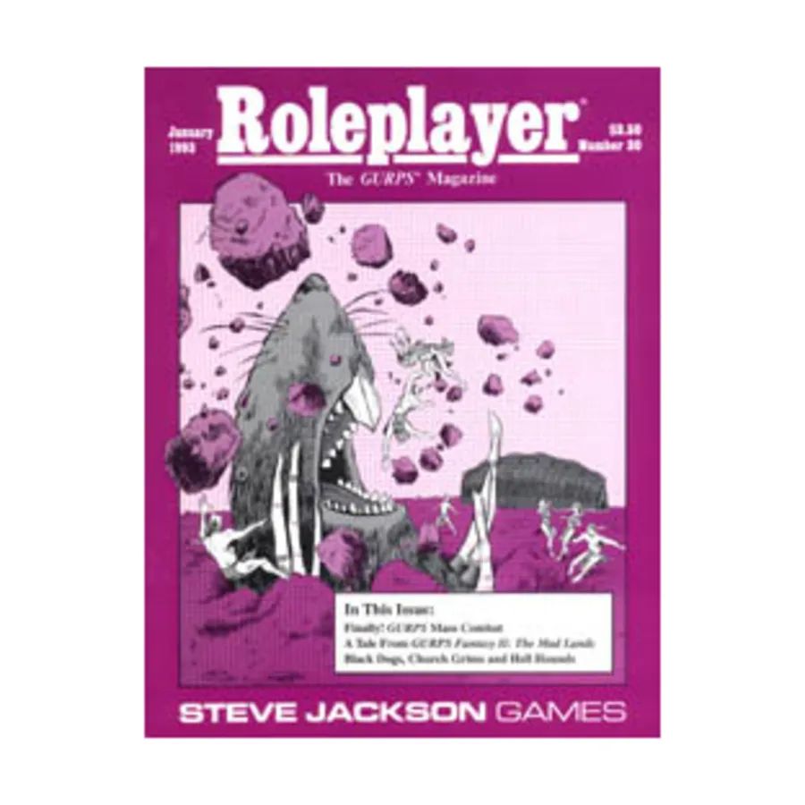Журнал #30 "Mass Combat, Black Dogs, Church Grims and Hell Hounds", Roleplayer Magazine
Журнал #30 "Mass Combat, Black Dogs, Church Grims and Hell Hounds", Roleplayer Magazine