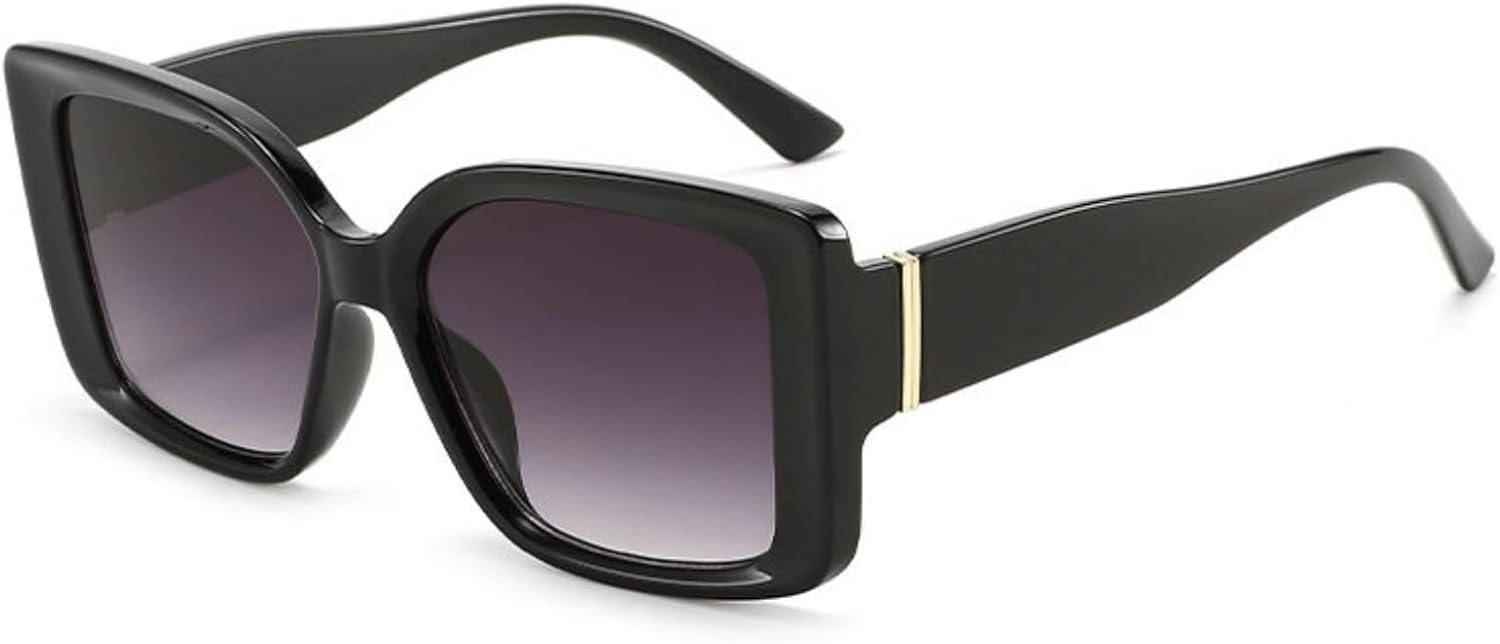 Willochra Модные большие квадратные женские солнцезащитные очки желейного цвета в стиле ретро с широкими дужками, мужские градиентные очки с защитой от УФ-излучения UV400, C1
Willochra Модные большие квадратные женские солнцезащитные очки желейного цвета в стиле ретро с широкими дужками, мужские градиентные очки с защитой от УФ-излучения UV400, C1