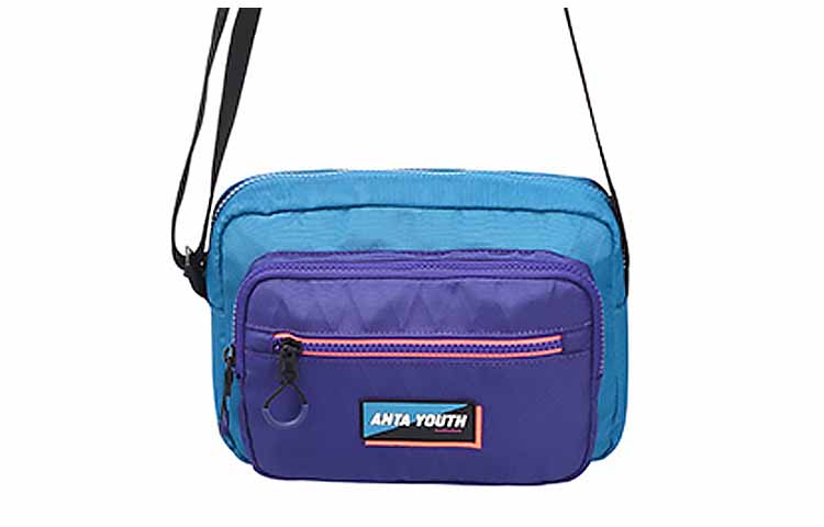Анта нейлоновая маленькая квадратная сумка через плечо унисекс сине-фиолетовая
Анта нейлоновая маленькая квадратная сумка через плечо унисекс сине-фиолетовая