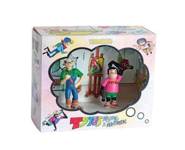 Тит, Ромек и А'Томек, Тит и Папцио Хмиэль, набор фигурок, 2 шт. Tissotoys
Тит, Ромек и А'Томек, Тит и Папцио Хмиэль, набор фигурок, 2 шт. Tissotoys