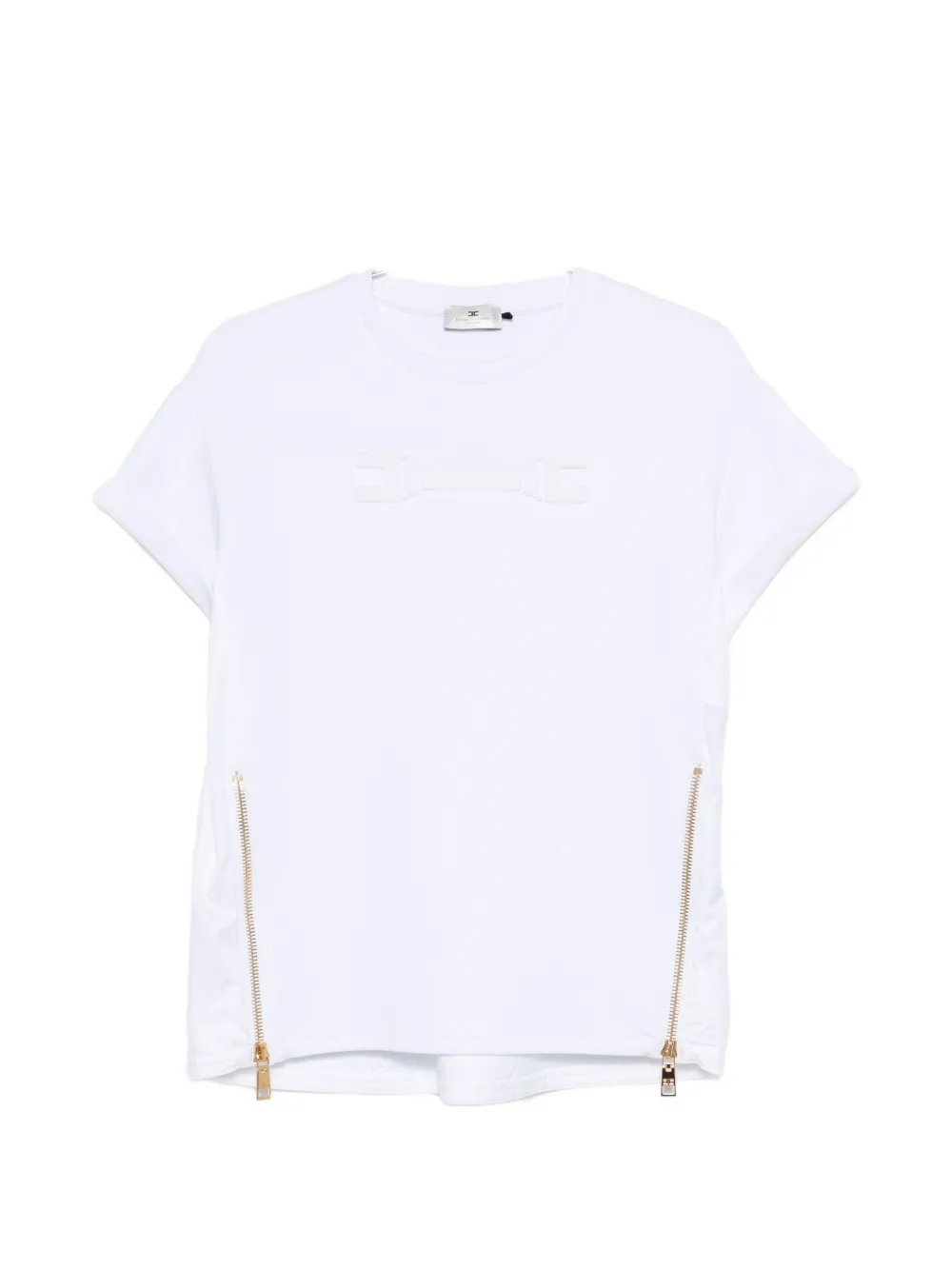 Футболка на молнии с тиснением Elisabetta Franchi, белый
Футболка на молнии с тиснением Elisabetta Franchi, белый
