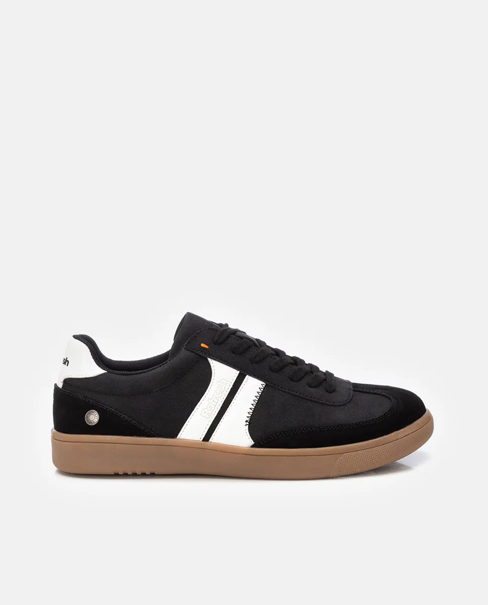 Мужские парусиновые кеды на шнуровке Refresh, черный
Мужские парусиновые кеды на шнуровке Refresh, черный