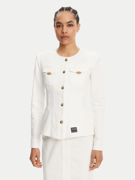 Джинсовая куртка slim fit 78HAS457 Versace Jeans Couture, белый
Джинсовая куртка slim fit 78HAS457 Versace Jeans Couture, белый