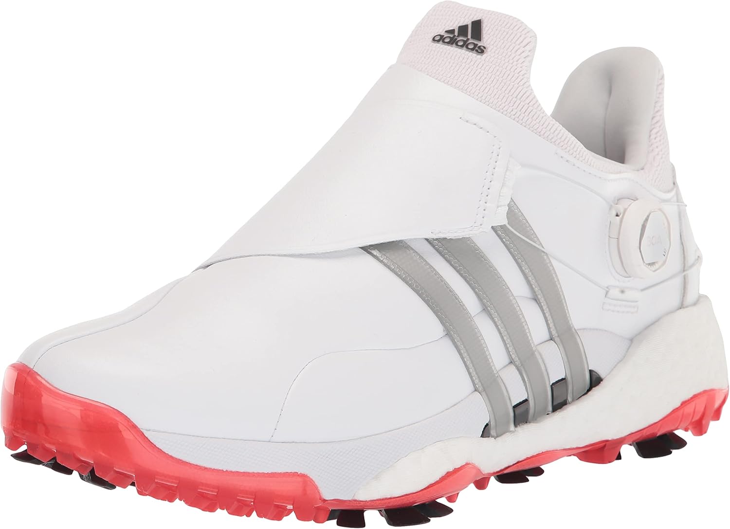 Мужские гольф-кроссовки adidas TOUR360 22 BOA, белый/красный/ярко-красный
Мужские гольф-кроссовки adidas TOUR360 22 BOA, белый/красный/ярко-красный