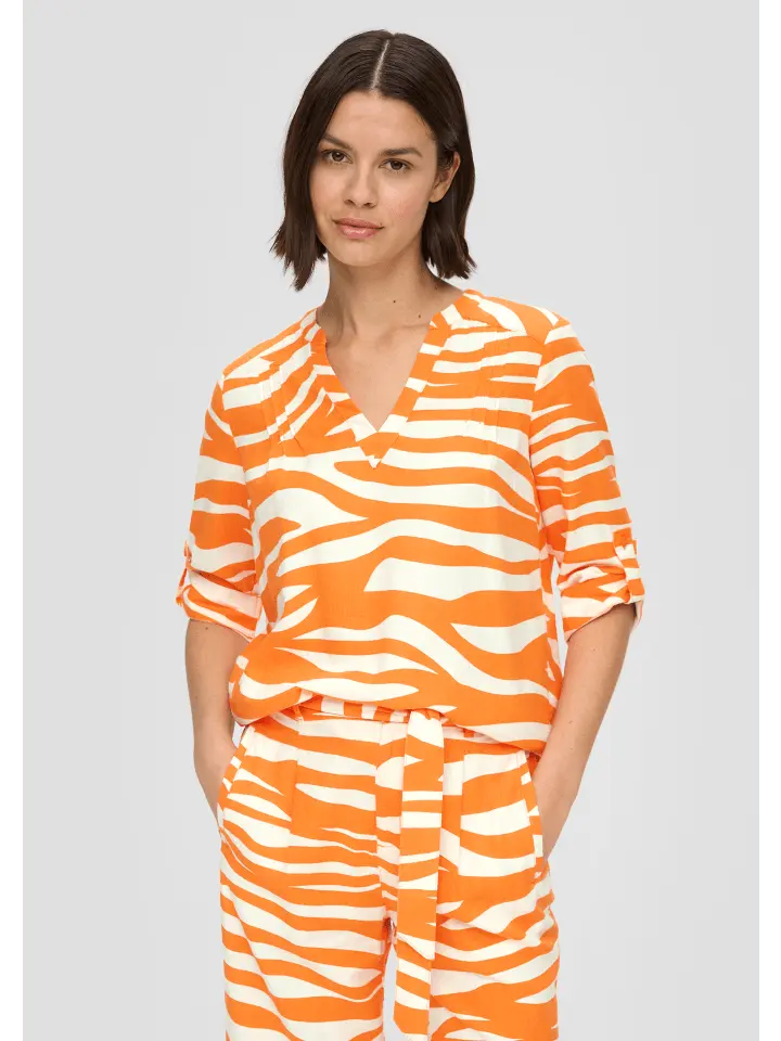 Блуза sOliver 3/4 Arm, оранжевый
Блуза sOliver 3/4 Arm, оранжевый