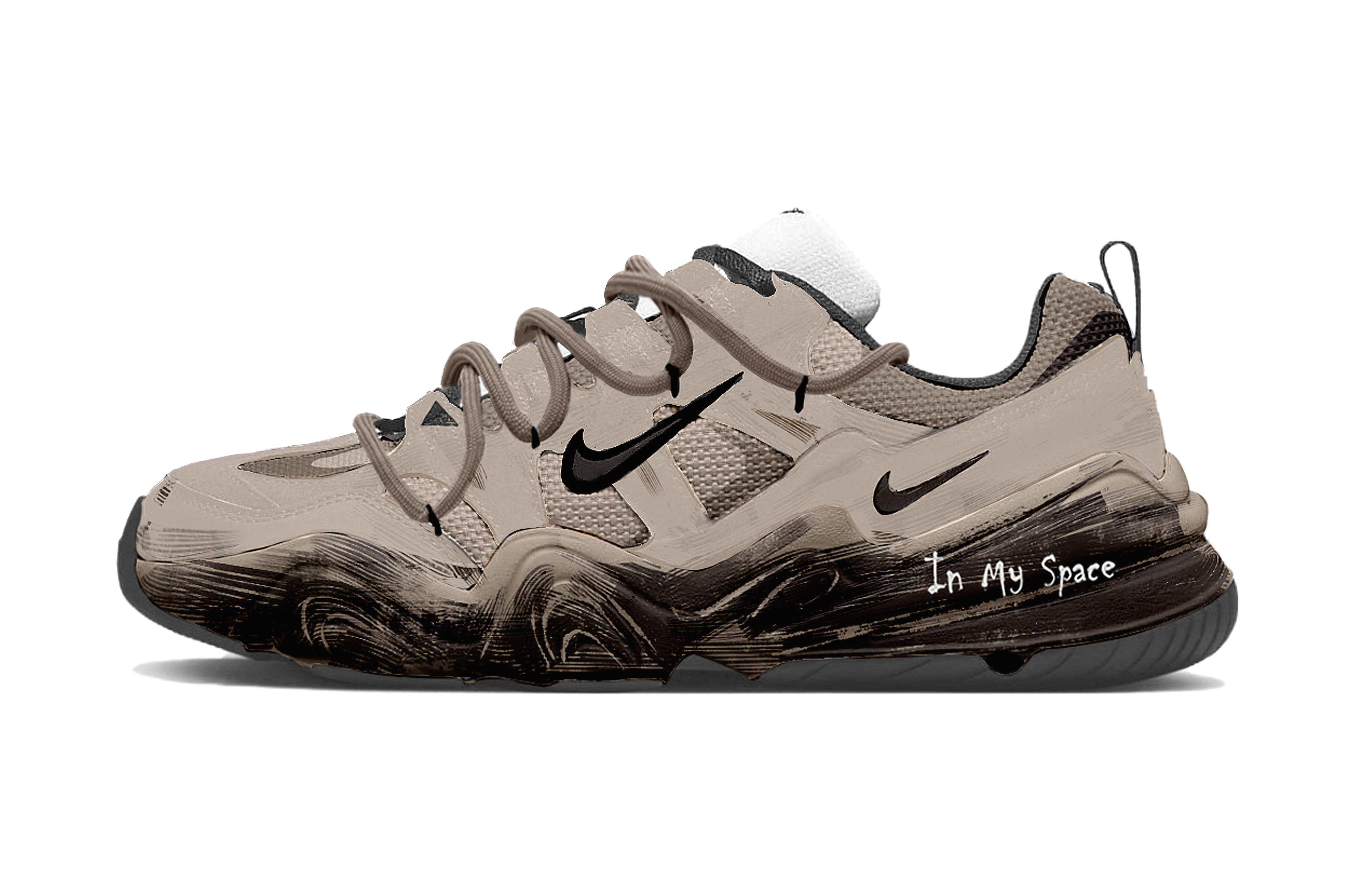 Nike Кроссовки Tech Hera Circular Track Suede Unisex черные умбра
Nike Кроссовки Tech Hera Circular Track Suede Unisex черные умбра