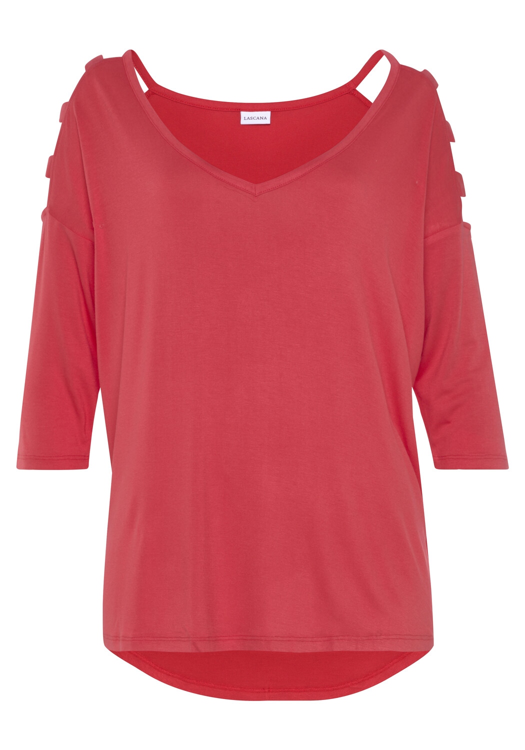 Футболка LASCANA 3/4 Arm, цвет korallrot
Футболка LASCANA 3/4 Arm, цвет korallrot