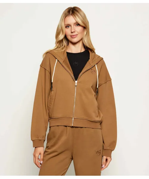 Озорная толстовка Loose fit Pinko, коричневый
Озорная толстовка Loose fit Pinko, коричневый