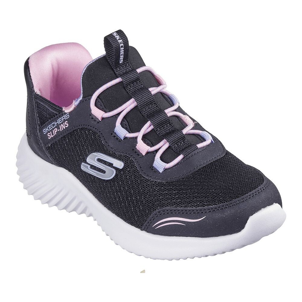 Простые милые туфли Skechers Slip-ins Bounder для девочек, черный
Простые милые туфли Skechers Slip-ins Bounder для девочек, черный