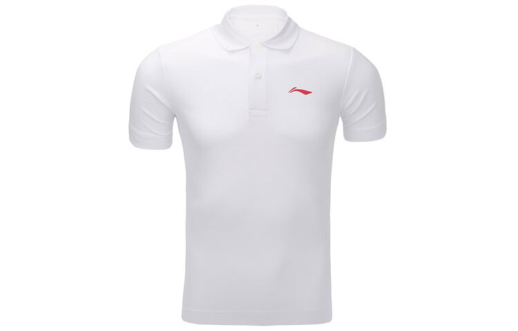 Рубашка поло мужская белая Lining, белый
Рубашка поло мужская белая Lining, белый