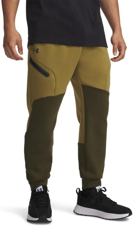 Мужские флисовые джоггеры Unstoppable от Under Armour - дышащие и эластичные, Expedition Green/Black
Мужские флисовые джоггеры Unstoppable от Under Armour - дышащие и эластичные, Expedition Green/Black