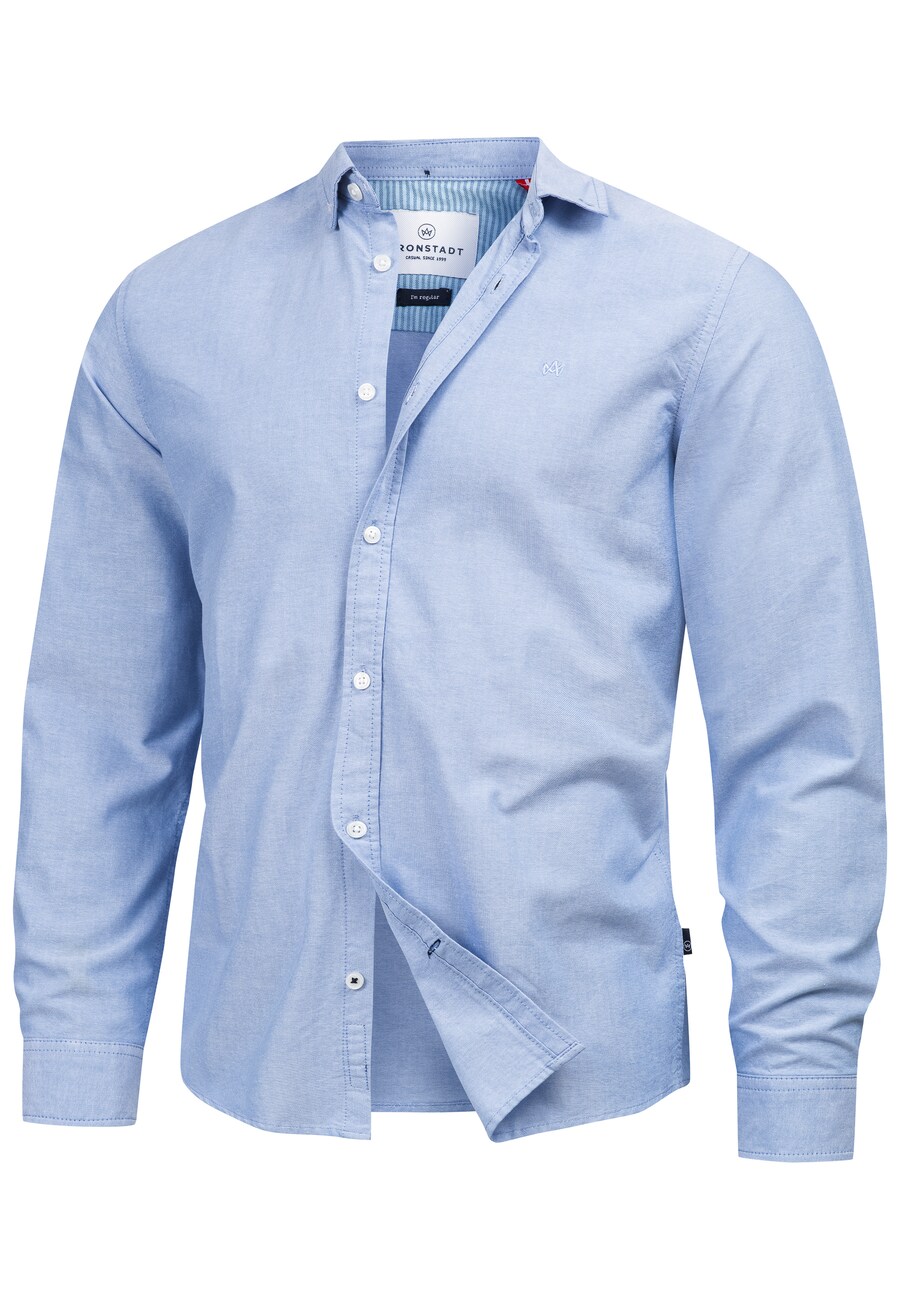 Рубашка обычного кроя на пуговицах Kronstadt Johan, светло-синий
Рубашка обычного кроя на пуговицах Kronstadt Johan, светло-синий