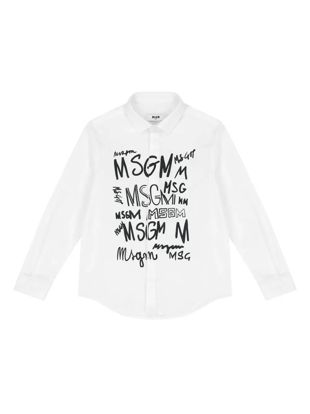 Рубашка с логотипом MSGM Kids, белый
Рубашка с логотипом MSGM Kids, белый