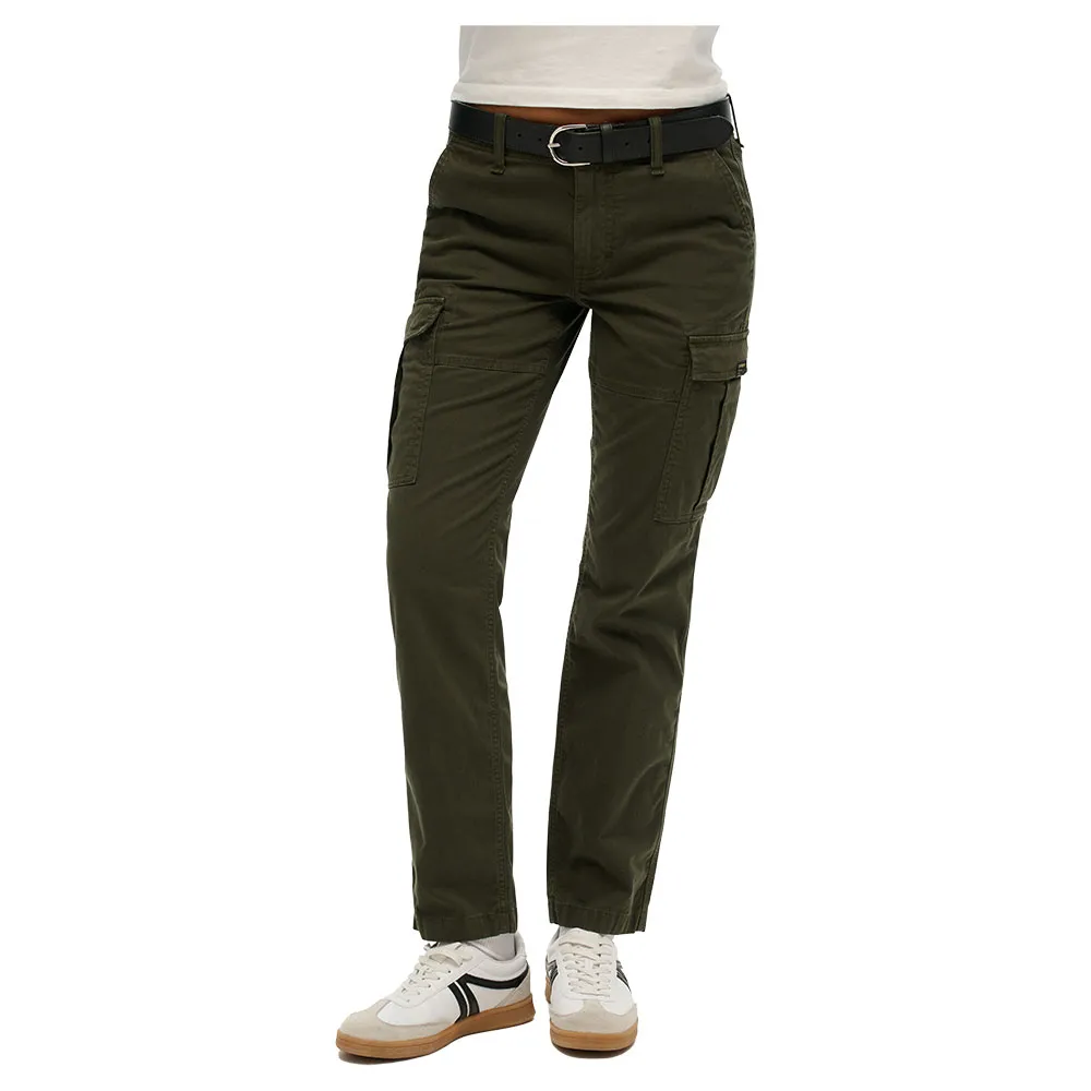 Брюки карго Superdry W7011208A, зеленый 
Брюки карго Superdry W7011208A, зеленый