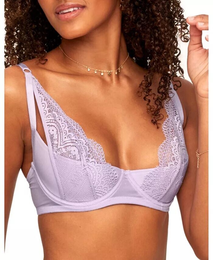 Женский бюстгальтер без подкладки Kaia длиной в четверть чашки Adore Me, фиолетовый
Женский бюстгальтер без подкладки Kaia длиной в четверть чашки Adore Me, фиолетовый