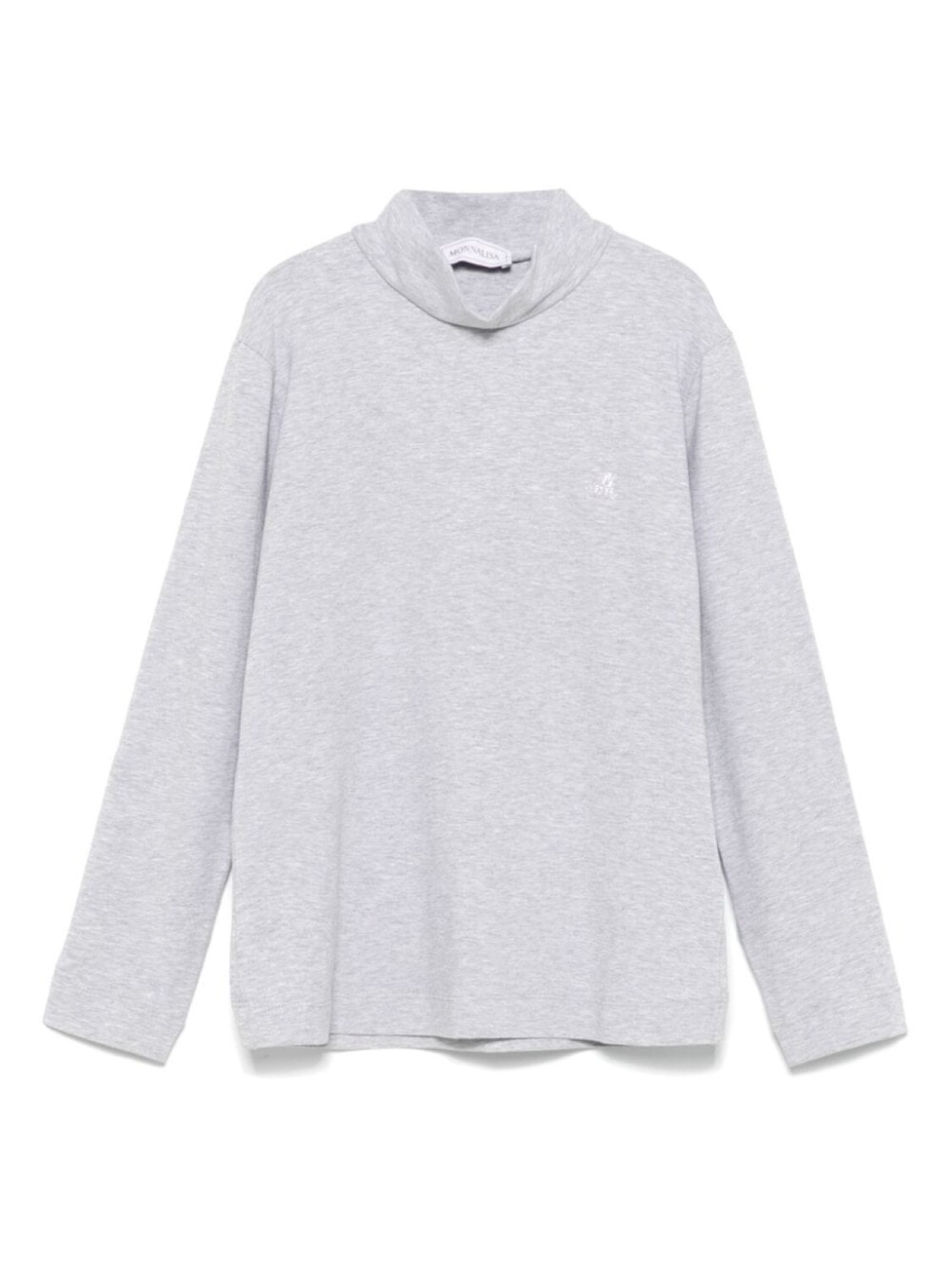 Футболка с высоким воротником Monnalisa, серый
Футболка с высоким воротником Monnalisa, серый