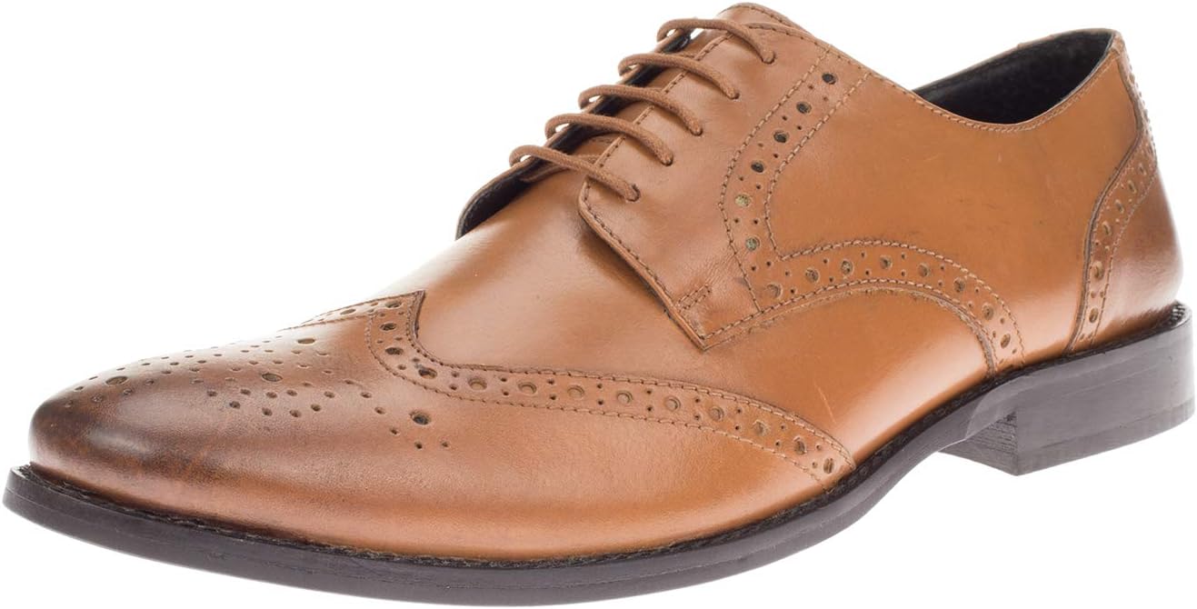 Мужские кожаные туфли DTI GV Executive на шнуровке Tyson Wingtip Oxford Dti Darya Trading, Tan
Мужские кожаные туфли DTI GV Executive на шнуровке Tyson Wingtip Oxford Dti Darya Trading, Tan