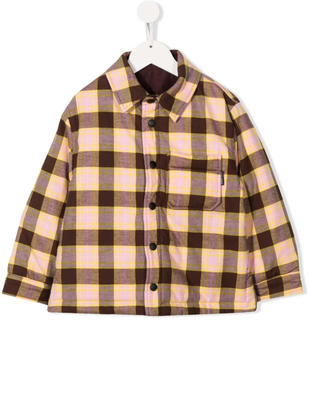 Клетчатая куртка Palm Angels Kids, розовый
Клетчатая куртка Palm Angels Kids, розовый