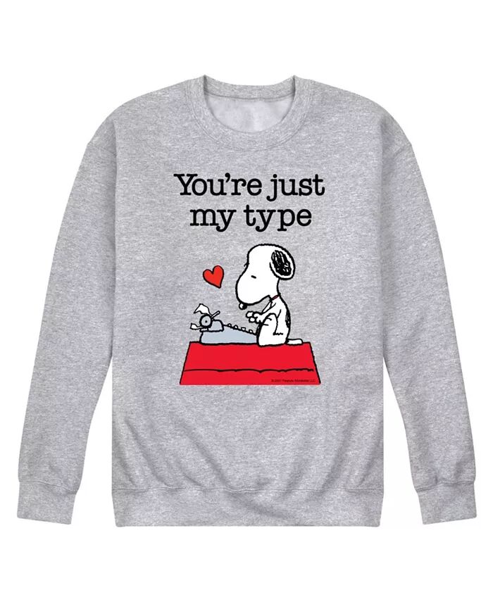 Мужская флисовая толстовка Peanuts Just My Type AIRWAVES, серый
Мужская флисовая толстовка Peanuts Just My Type AIRWAVES, серый