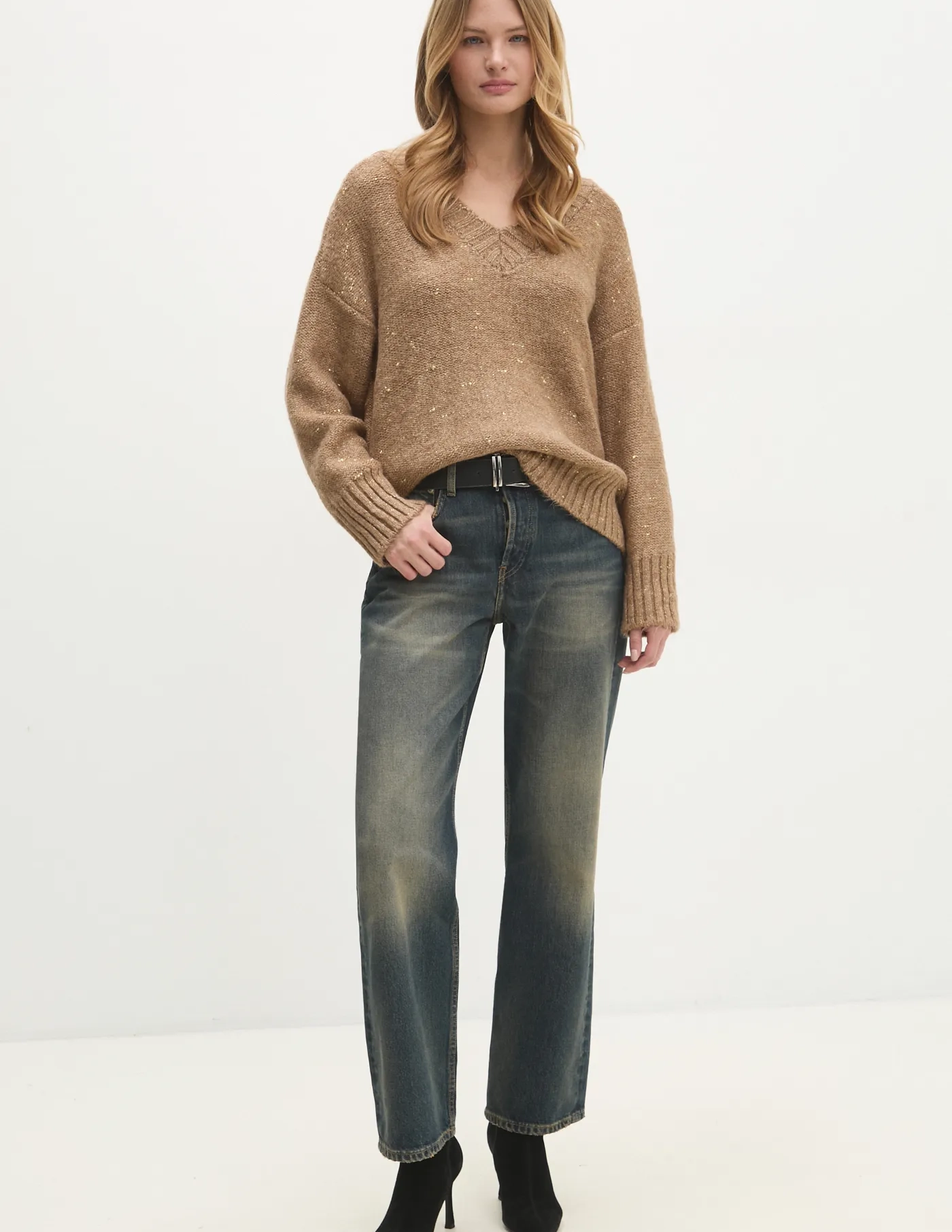 Свитер Answear Lab, коричневый
Свитер Answear Lab, коричневый