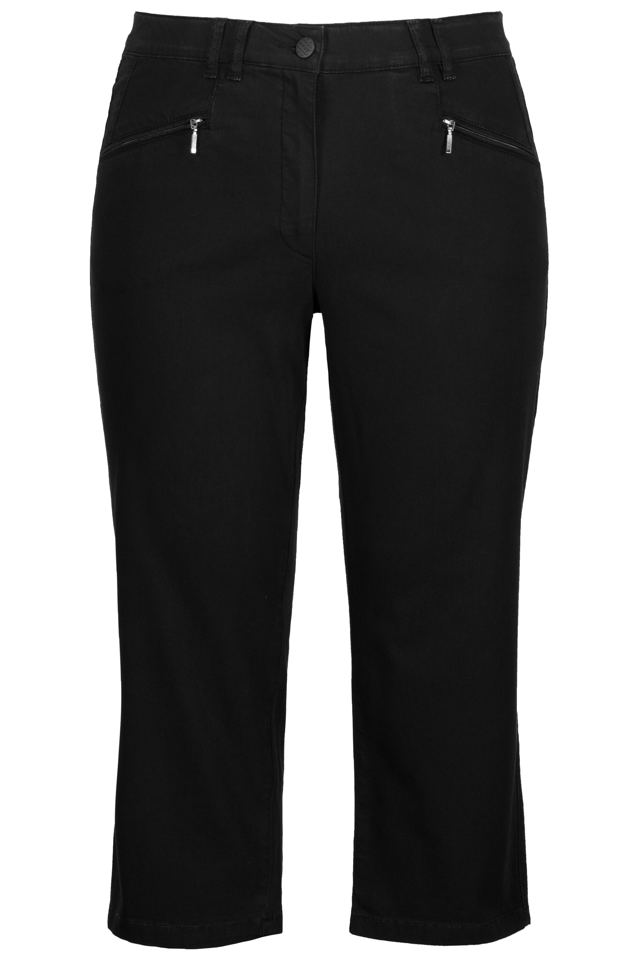 Ulla Popken Брюки 'Mony' Slim fit в черном цвете
Ulla Popken Брюки 'Mony' Slim fit в черном цвете