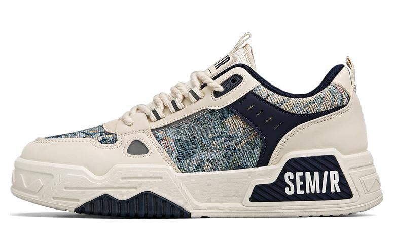Кроссовки SEMIR Secret Forest Series Skateboarding Shoes Men Low-top, бежевый/синий
Кроссовки SEMIR Secret Forest Series Skateboarding Shoes Men Low-top, бежевый/синий