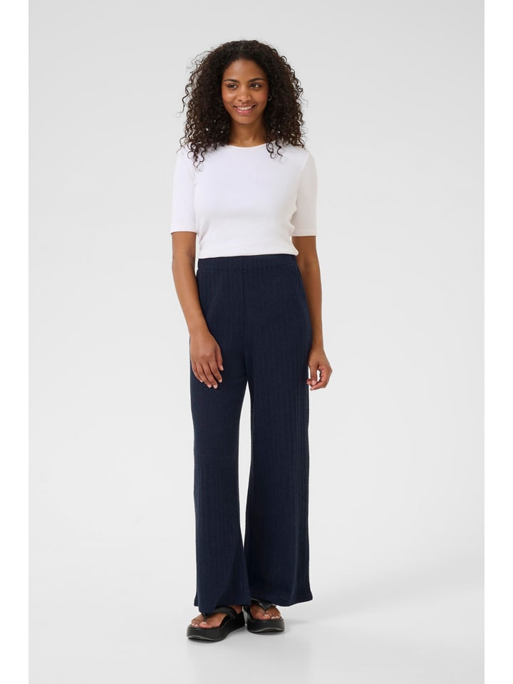 Kaffe Черные вязаные брюки
Kaffe Черные вязаные брюки