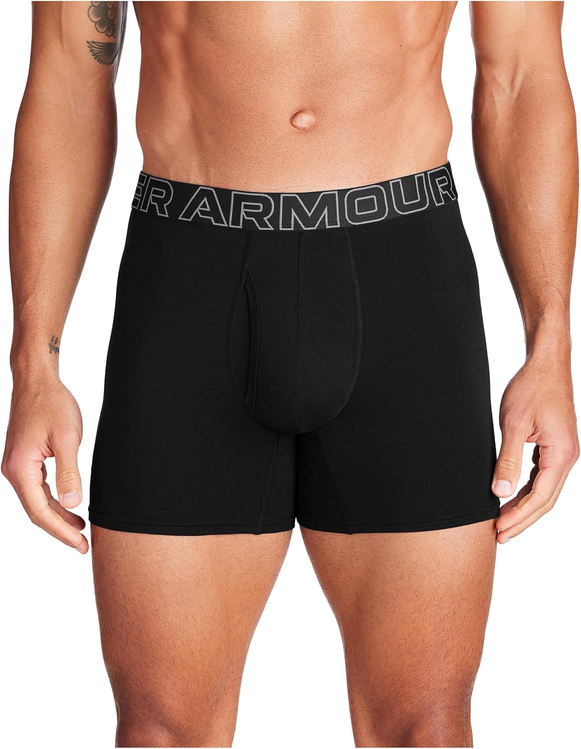 Under Armour Charged Cotton 6in Underwear - 3-Pack - Men's Black/Black/Black, Black Solid - Core
Under Armour Charged Cotton 6in Underwear - 3-Pack - Men's Black/Black/Black, Black Solid - Core