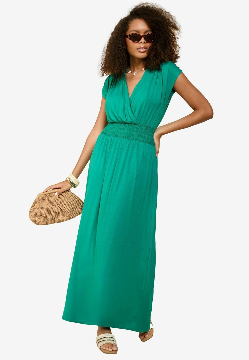 Платье макси Jersey dress Friends Like These, зеленый
Платье макси Jersey dress Friends Like These, зеленый