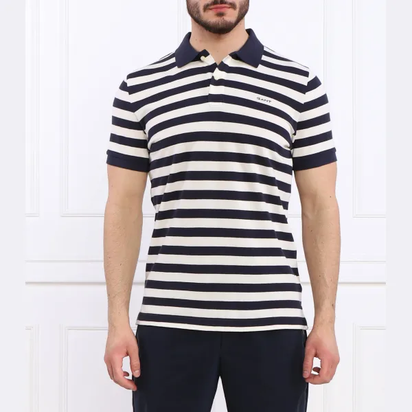 Рубашка поло стандартного кроя Gant, синий
Рубашка поло стандартного кроя Gant, синий