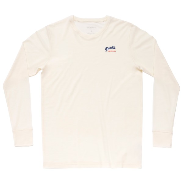 Классический шрифт l/s - мериносовая рубашка Devold, белый
Классический шрифт l/s - мериносовая рубашка Devold, белый