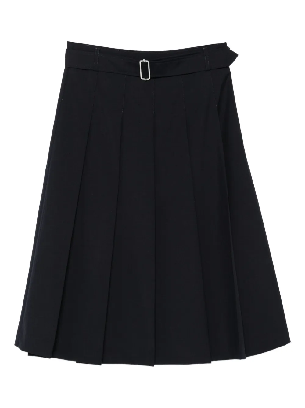 Плиссированная юбка миди Kendra с поясом Officine Generale, синий
Плиссированная юбка миди Kendra с поясом Officine Generale, синий