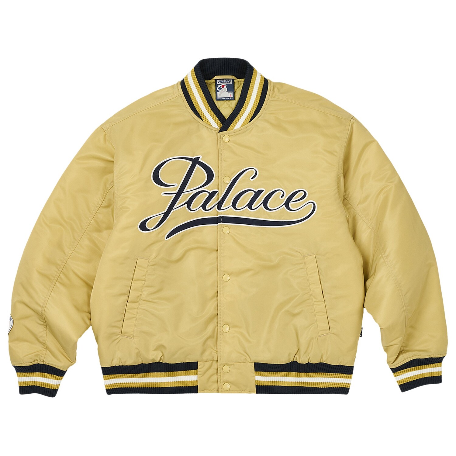 Palace Satin Куртка Arena Золотой, Желтый, Palace Satin Куртка Arena Золотой 
Palace Satin Куртка Arena Золотой, Желтый, Palace Satin Куртка Arena Золотой