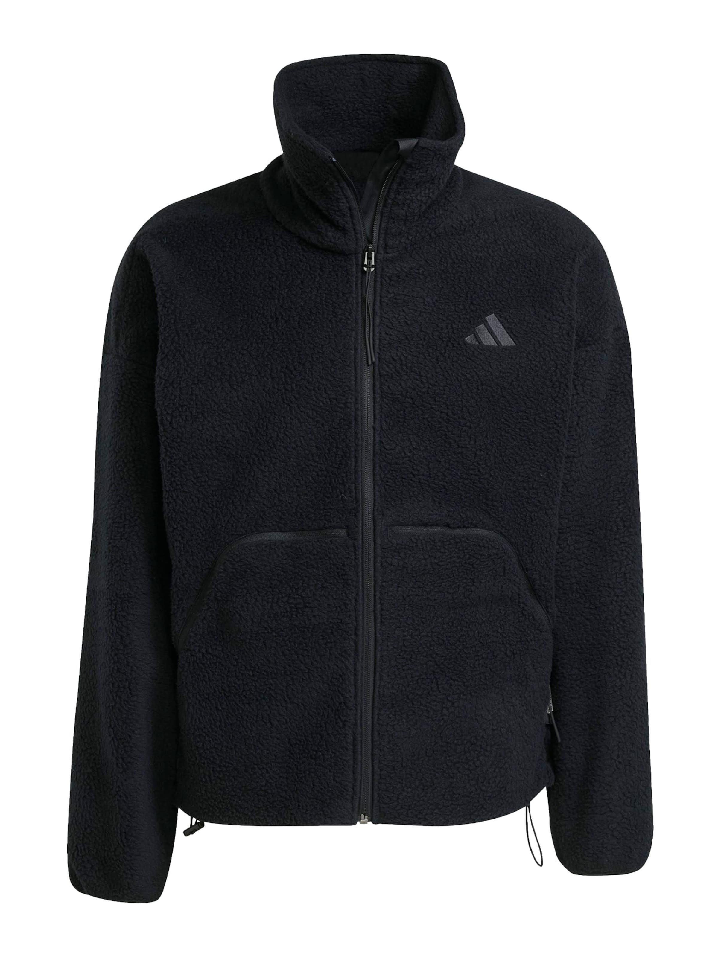 Adidas Sportswear Спортивная флисовая куртка 'City Tech High Pile Fleece Full-Zip' в черном цвете
Adidas Sportswear Спортивная флисовая куртка 'City Tech High Pile Fleece Full-Zip' в черном цвете