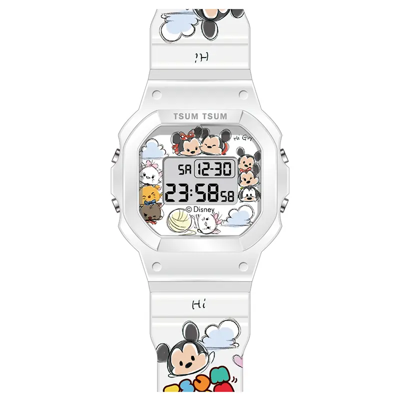 Disney Song Series электронный механизм ремешок из резины часы унисекс серый циферблат
Disney Song Series электронный механизм ремешок из резины часы унисекс серый циферблат