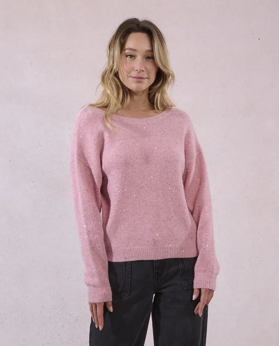 Женский джемпер с длинным рукавом, с деталями в виде бантиков Molly Bracken, розовый
Женский джемпер с длинным рукавом, с деталями в виде бантиков Molly Bracken, розовый