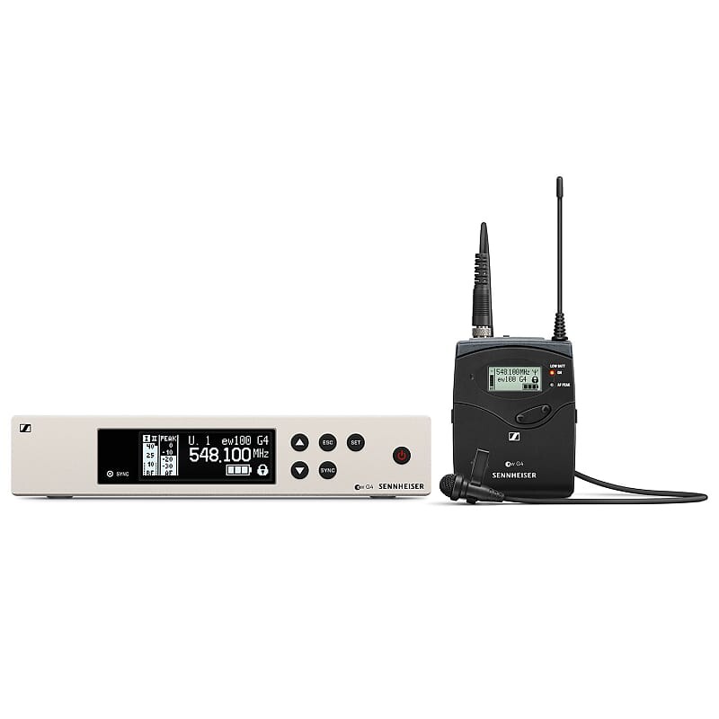 Беспроводная система Sennheiser Sennheiser EW 100 G4-ME2 Evolution Lavalier Wireless System (A Band/518-554 MHz)
Беспроводная система Sennheiser Sennheiser EW 100 G4-ME2 Evolution Lavalier Wireless System (A Band/518-554 MHz)