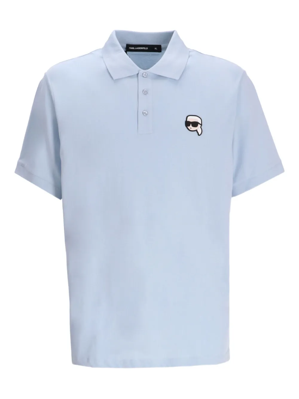 Рубашка поло с аппликацией KARL LAGERFELD, синий
Рубашка поло с аппликацией KARL LAGERFELD, синий