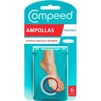 Compeed Маленькие блистеры, 6 шт. Клей
Compeed Маленькие блистеры, 6 шт. Клей