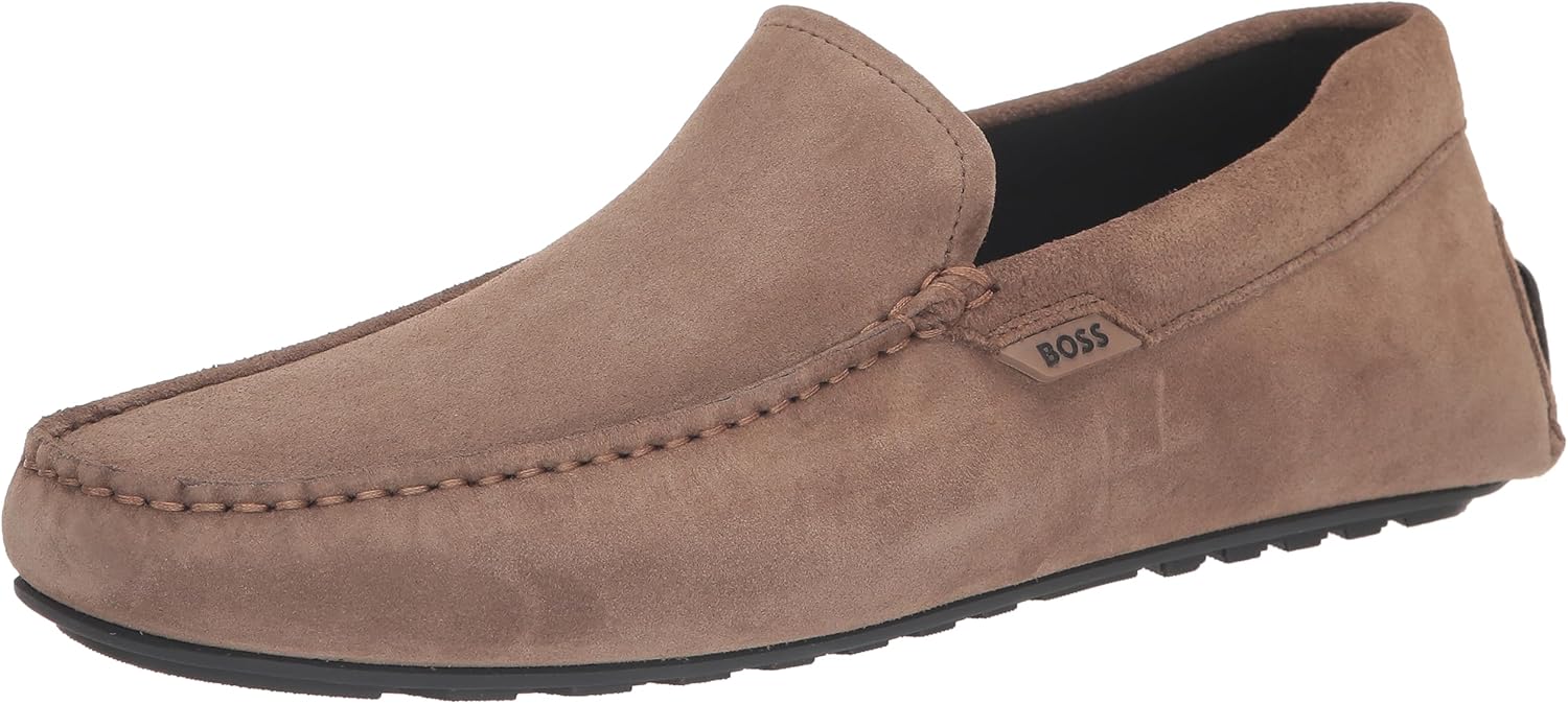 BOSS мужские мокасины-лоферы из замши Noel, Buck Skin Brown
BOSS мужские мокасины-лоферы из замши Noel, Buck Skin Brown