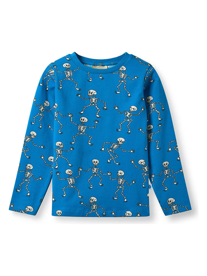 Småfolk Футболка с длинными рукавами "Скелеты" синего цвета
Småfolk Футболка с длинными рукавами "Скелеты" синего цвета